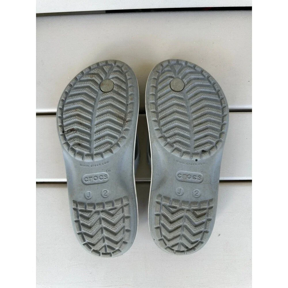 Crocs Kids Crocband Coslite Iconic Comfort Comfy Slip On Flip Flops Slippers 2